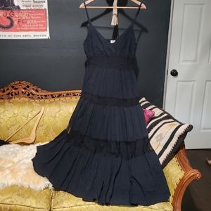 Uniform black easy-to-wear dress Sz XL